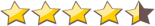 Icon of 3 stars reflecting the software of Bodog