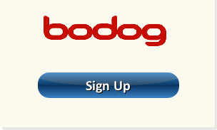 A button that is a Bodog sign up link