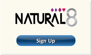 Natural8 poker sign up banner. Use bonus code automatic.